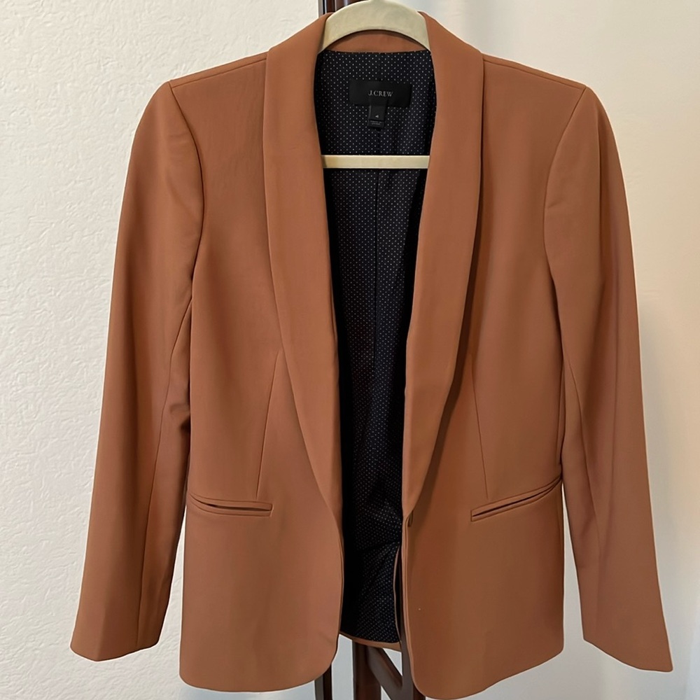 Camel J.Crew Blazer